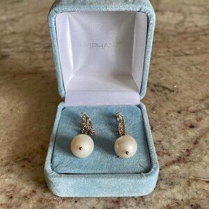 Epiphany Sterling Silver & Pearl Drop Earrings